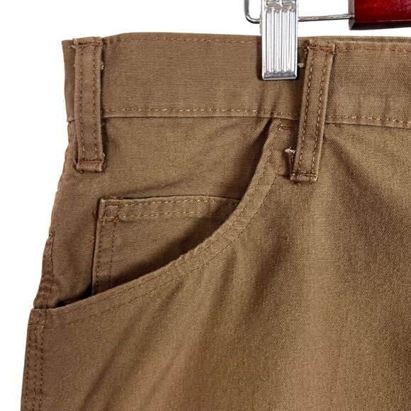 Dickies Relaxed Fit Carpenter Pants Brown 38X32 NWOT Durable Cotton Design - Picture 6 of 11